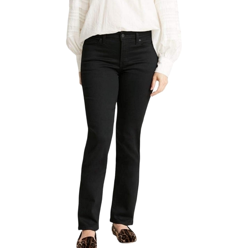 Signature by Levi Strauss & Co Gold Label Mid-Rise Skinny Plus Black 24(38W)